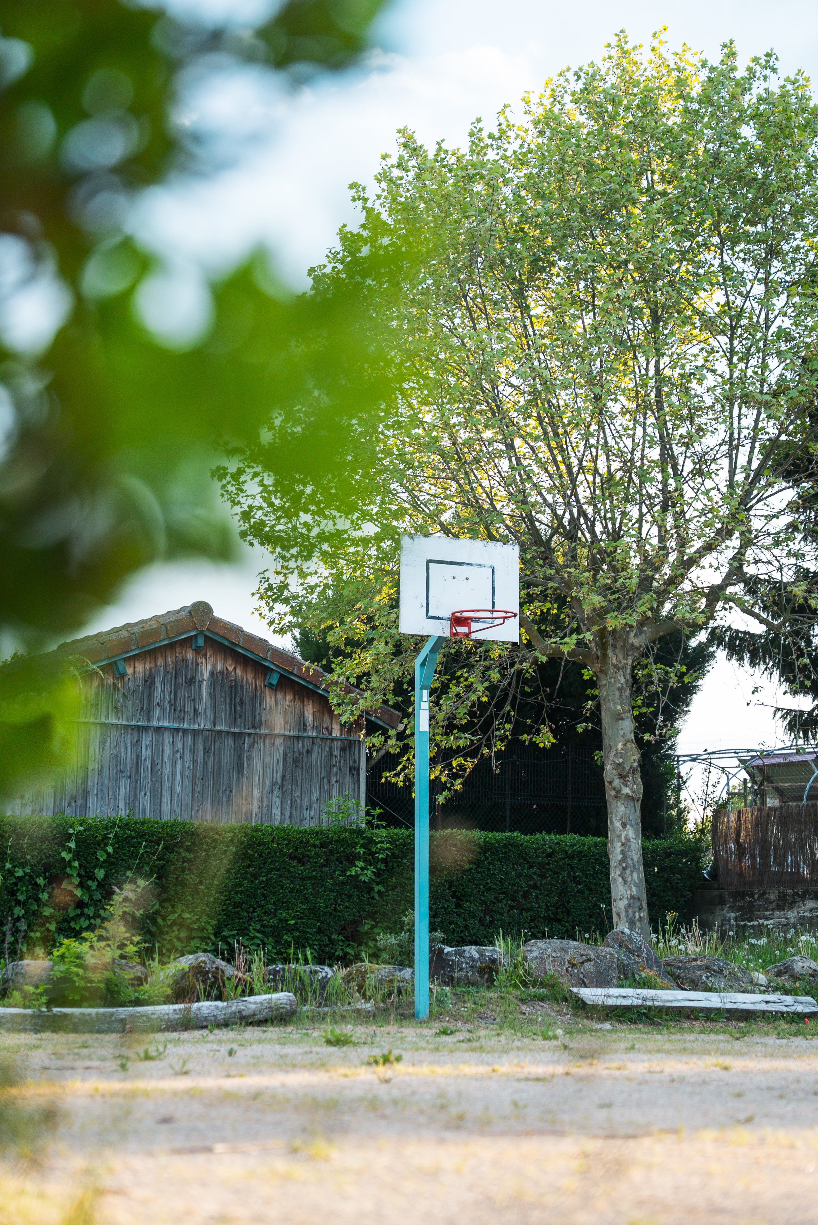Terrain de basket à proximité du gîte