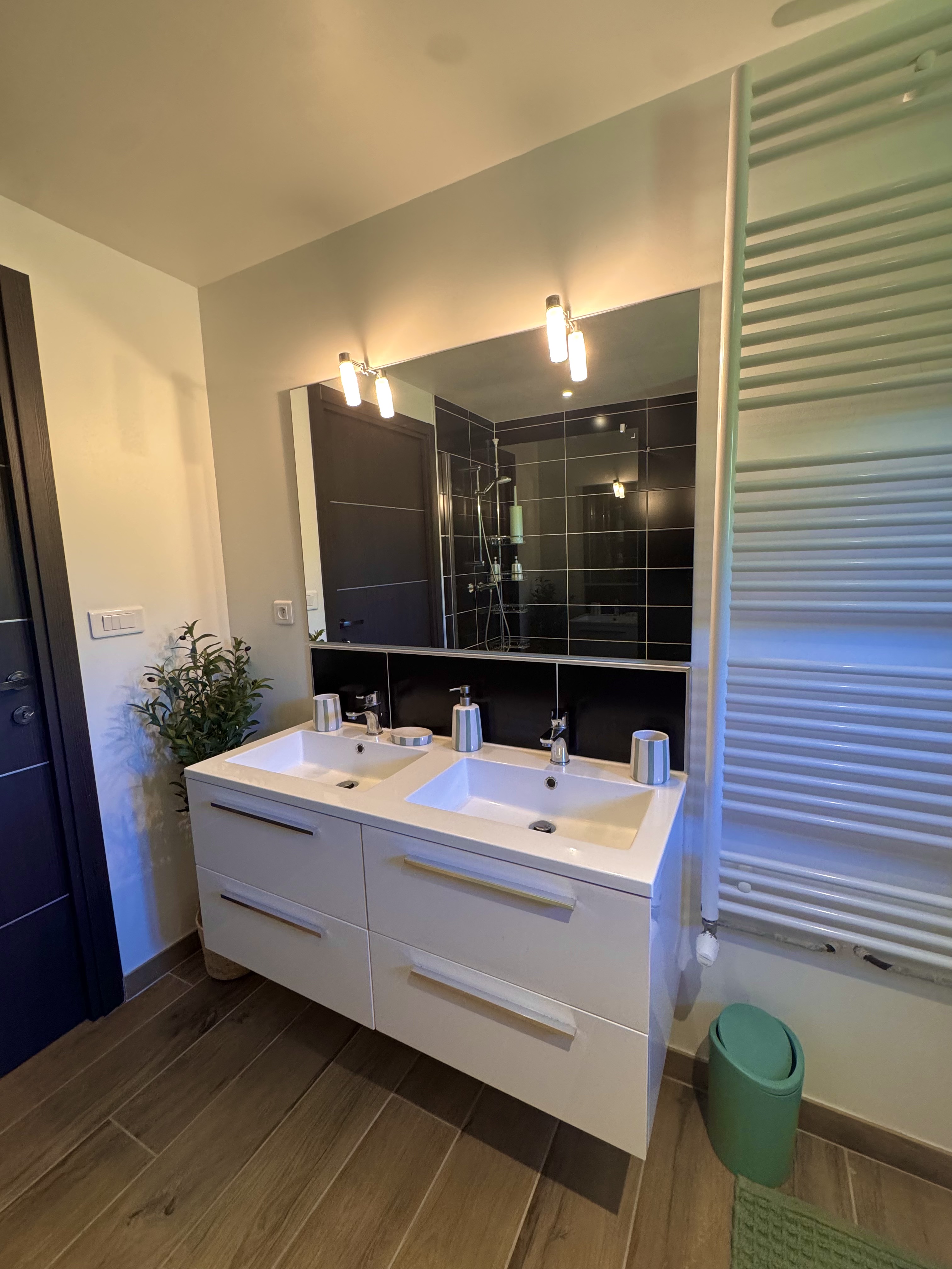Salle de bain commune