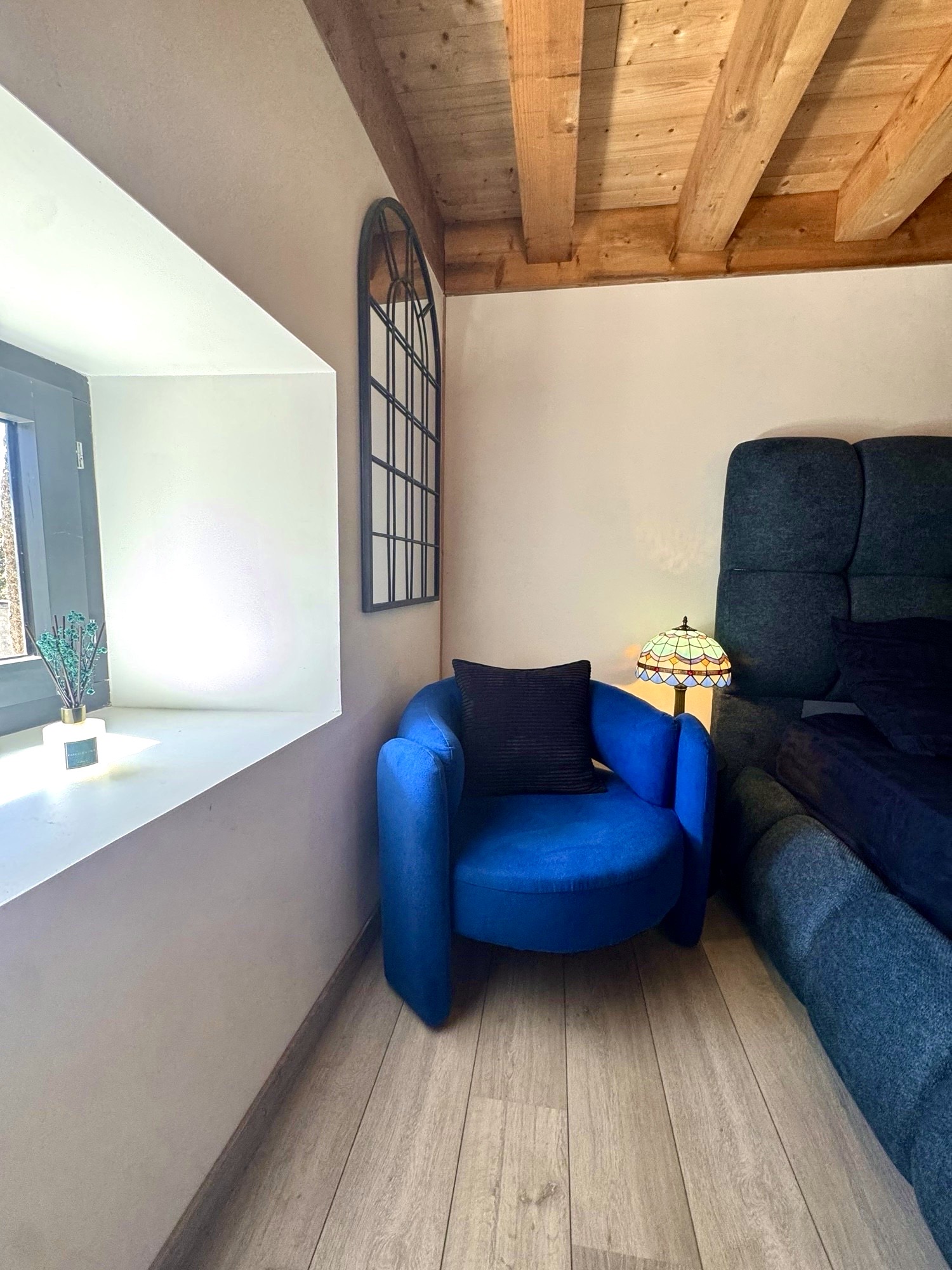 Coin lecture de la chambre bleue